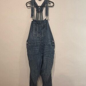 Gap For Good Denim Slouchy Overalls Size XL